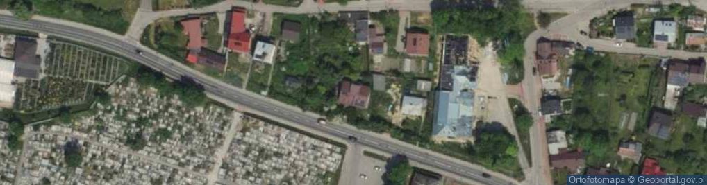Zdjęcie satelitarne Biskupice ul.
