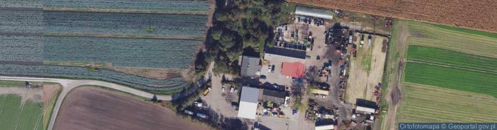 Zdjęcie satelitarne Biskupice ul.