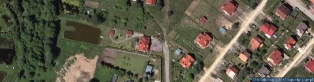 Zdjęcie satelitarne Biskupiec-Kolonia Trzecia ul.