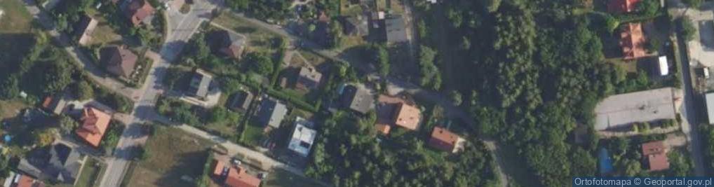 Zdjęcie satelitarne Białych Brzóz ul.