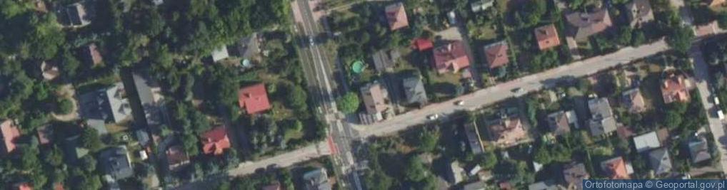 Zdjęcie satelitarne Biskupicka ul.