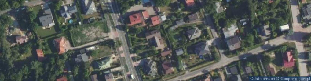 Zdjęcie satelitarne Biskupicka ul.