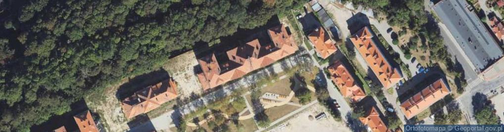 Zdjęcie satelitarne Biskupia ul.