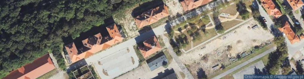 Zdjęcie satelitarne Biskupia ul.