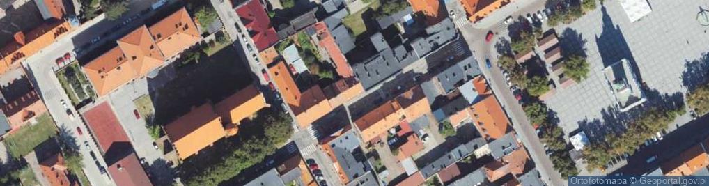 Zdjęcie satelitarne Biskupia ul.
