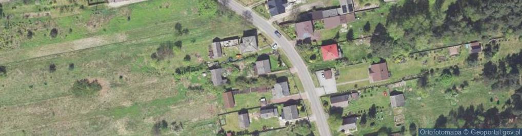 Zdjęcie satelitarne Białej Przemszy ul.