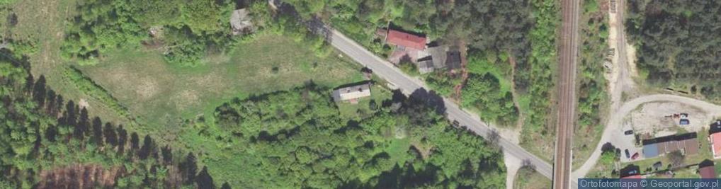 Zdjęcie satelitarne Białej Przemszy ul.