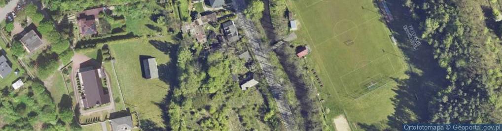Zdjęcie satelitarne Białej Przemszy ul.