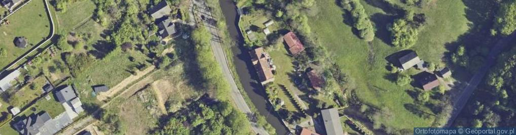 Zdjęcie satelitarne Białej Przemszy ul.