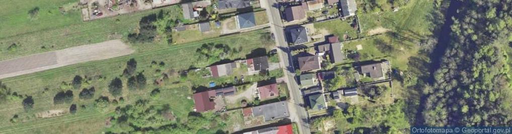 Zdjęcie satelitarne Białej Przemszy ul.