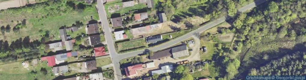 Zdjęcie satelitarne Białej Przemszy ul.