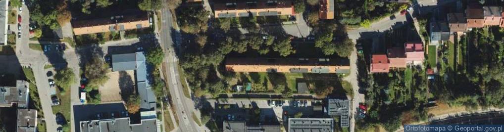 Zdjęcie satelitarne Bitwy pod Lenino ul.