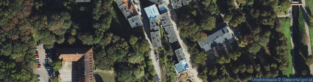 Zdjęcie satelitarne Biskupia ul.