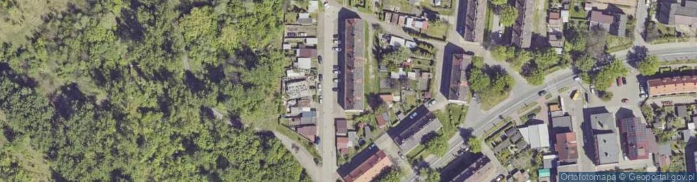 Zdjęcie satelitarne Bieszczadzka ul.