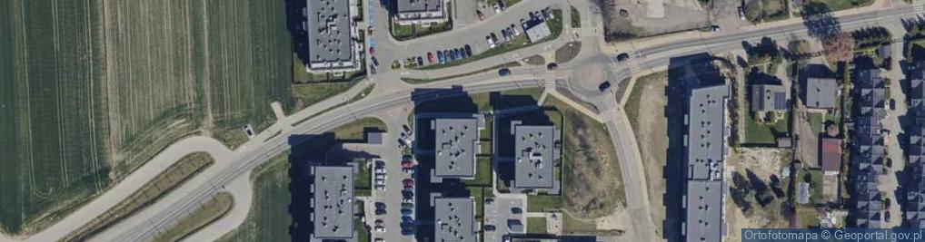 Zdjęcie satelitarne Biegusa ul.