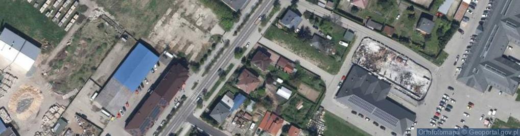 Zdjęcie satelitarne Biecka ul.