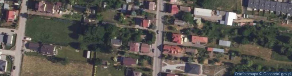 Zdjęcie satelitarne Białostocka ul.