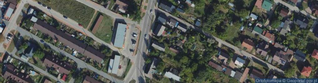 Zdjęcie satelitarne Białostocka ul.