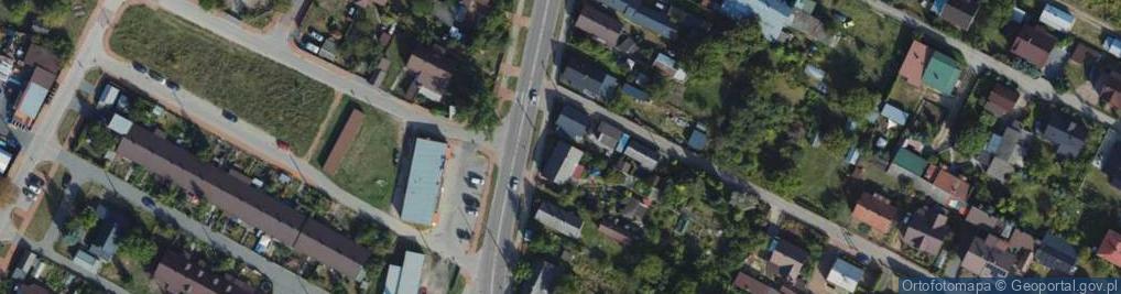 Zdjęcie satelitarne Białostocka ul.