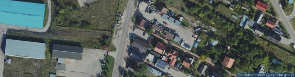 Zdjęcie satelitarne Białostocka ul.