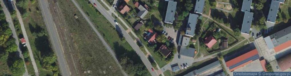 Zdjęcie satelitarne Białowieska ul.