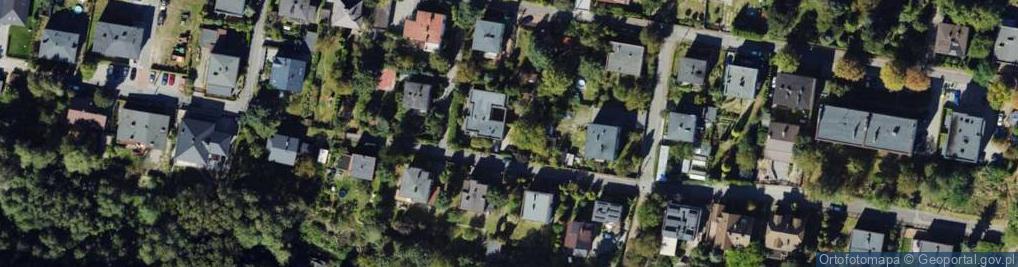 Zdjęcie satelitarne Bieszczadzka ul.