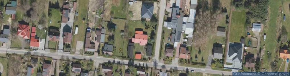 Zdjęcie satelitarne Biblioteczna ul.