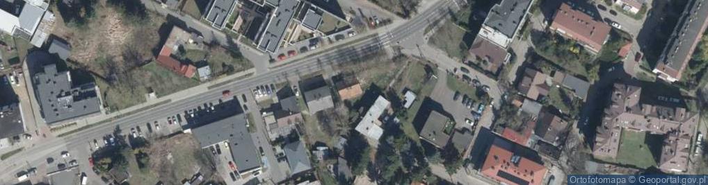 Zdjęcie satelitarne Bielawska ul.