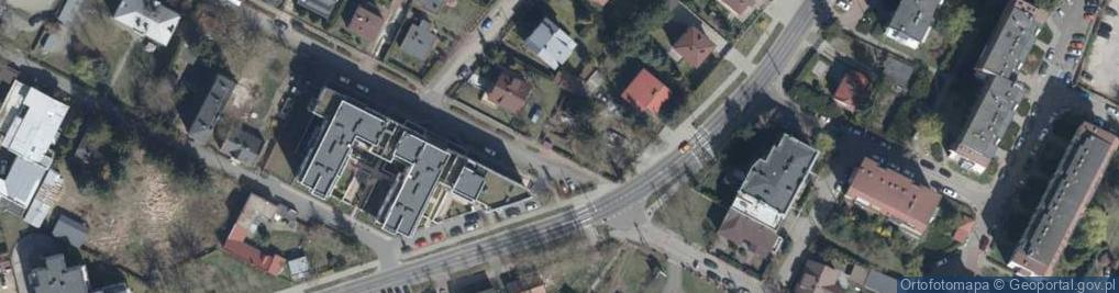 Zdjęcie satelitarne Bielawska ul.