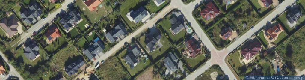 Zdjęcie satelitarne Białych Bzów ul.
