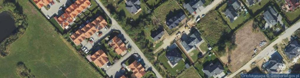 Zdjęcie satelitarne Białych Bzów ul.