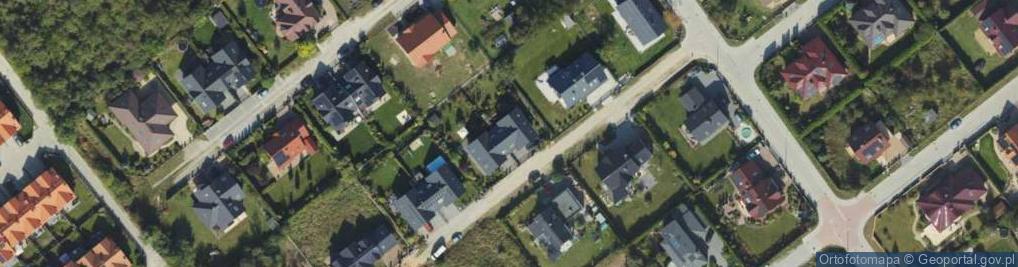 Zdjęcie satelitarne Białych Bzów ul.