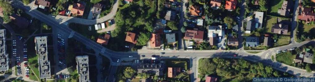 Zdjęcie satelitarne Bieżanowska ul.