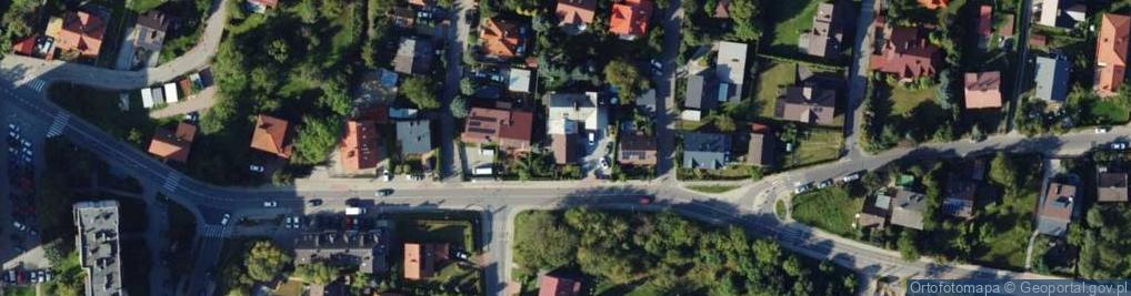 Zdjęcie satelitarne Bieżanowska ul.