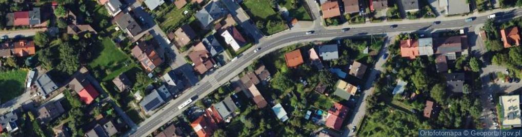 Zdjęcie satelitarne Bieżanowska ul.