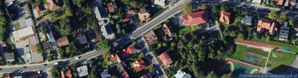 Zdjęcie satelitarne Bieżanowska ul.