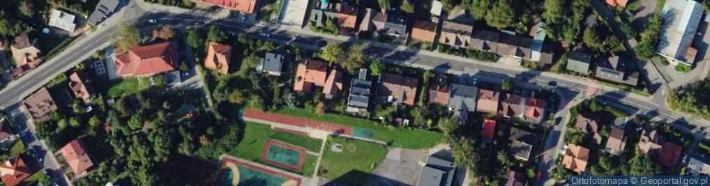 Zdjęcie satelitarne Bieżanowska ul.