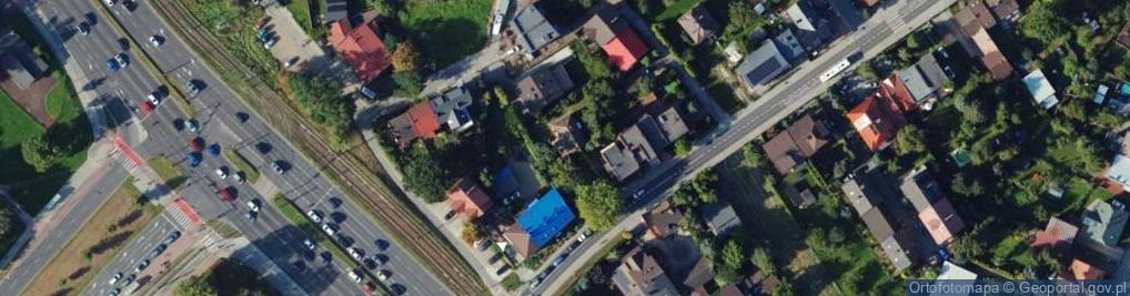 Zdjęcie satelitarne Bieżanowska ul.