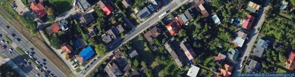 Zdjęcie satelitarne Bieżanowska ul.