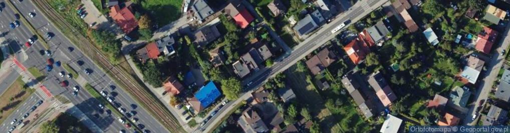 Zdjęcie satelitarne Bieżanowska ul.