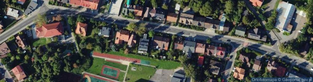 Zdjęcie satelitarne Bieżanowska ul.