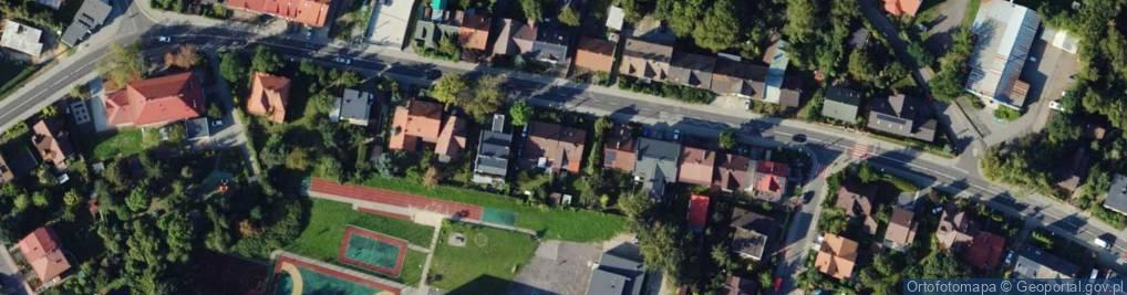 Zdjęcie satelitarne Bieżanowska ul.