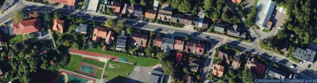 Zdjęcie satelitarne Bieżanowska ul.