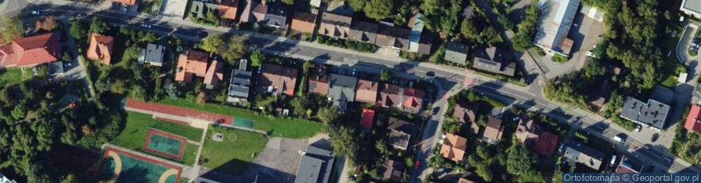 Zdjęcie satelitarne Bieżanowska ul.