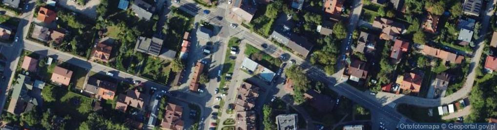 Zdjęcie satelitarne Bieżanowska ul.