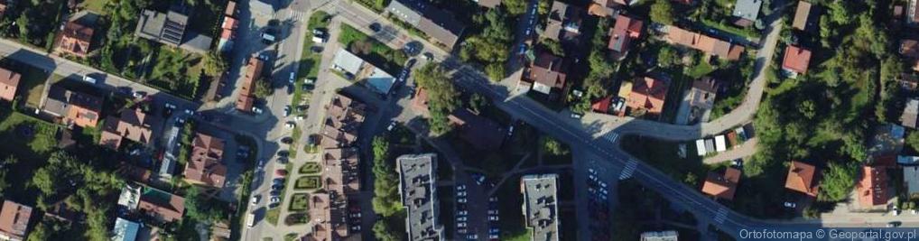 Zdjęcie satelitarne Bieżanowska ul.