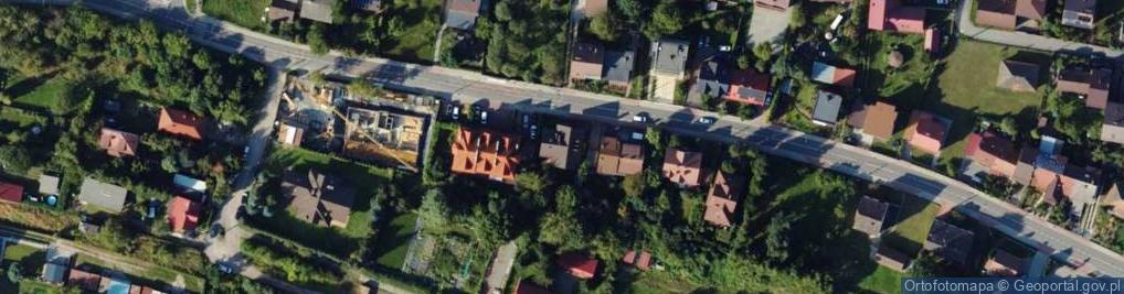 Zdjęcie satelitarne Bieżanowska ul.