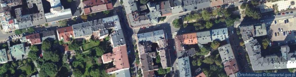 Zdjęcie satelitarne Biskupia ul.
