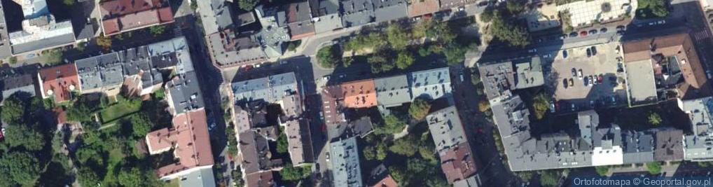 Zdjęcie satelitarne Biskupia ul.