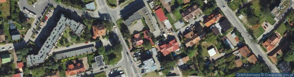 Zdjęcie satelitarne Białoprądnicka ul.